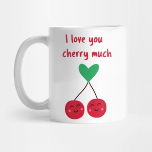 I Love You Cherry Much Valentine Mug
